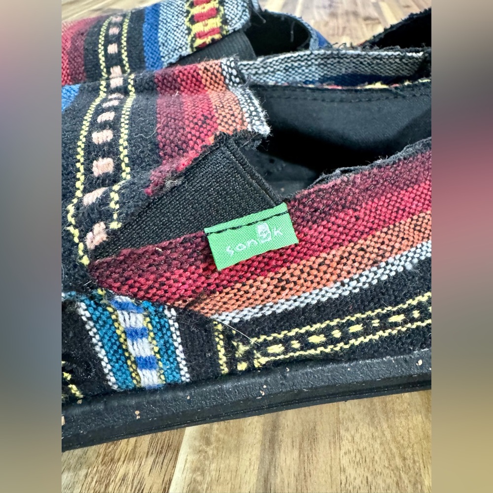 Like New Men’s Sanuk Hippie Loafers 13 - Picture 4 of 10